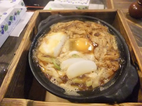 黒うどん　山長